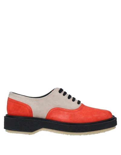 Adieu Lace-up Shoes In Orange