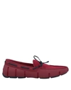 Swims Loafers In Maroon