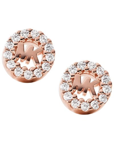 Michael Kors Earrings In Rose Gold