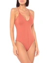 Melissa Odabash One-piece Swimsuits In Rust