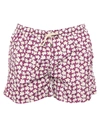 Ago.ra.lo Ago. Ra. Lo. Swim Trunks In Deep Purple