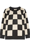 MARC JACOBS Checked cashmere sweater