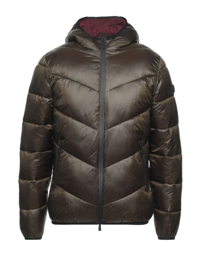 Markup Down Jackets In Green