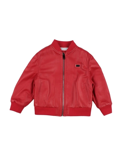 Dolce & Gabbana Kids' Jackets In Red