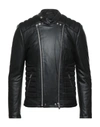 Frankie Morello Jackets In Black