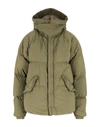 Ten C Down Jackets In Green