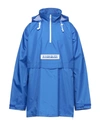 Napa By Martine Rose Logo Rain Jacket In Azure