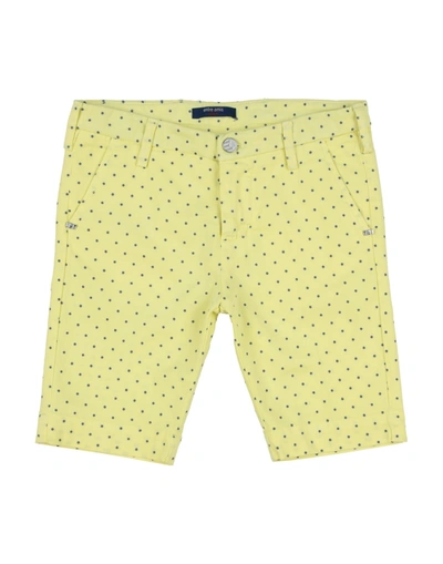 Entre Amis Garçon Kids' Shorts & Bermuda Shorts In Yellow