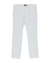 Entre Amis Garçon Kids' Casual Pants In Light Grey