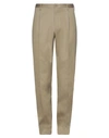 Incotex Man Pants Khaki Size 38 Cotton In Beige