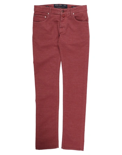 Jacob Cohёn Pants In Red