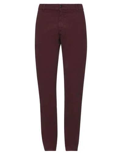 Grey Daniele Alessandrini Pants In Red