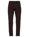 Grey Daniele Alessandrini Pants In Maroon