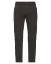 Grey Daniele Alessandrini Pants In Dark Brown