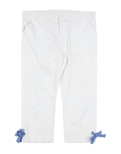 Paz Rodriguez Kids' Casual Pants In White
