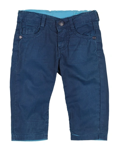 Gas Kids' Casual Pants In Slate Blue