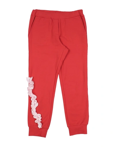 Simonetta Kids' Casual Pants In Red