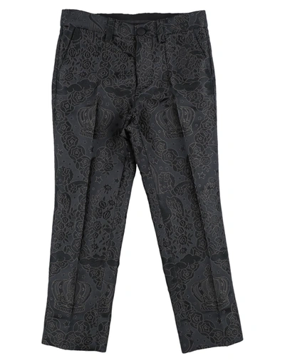 Dolce & Gabbana Kids' Pants In Black