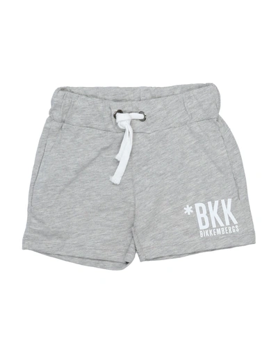Bikkembergs Kids' Shorts & Bermuda Shorts In Grey