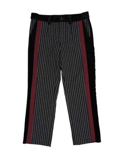 Dolce & Gabbana Kids' Pants In Black
