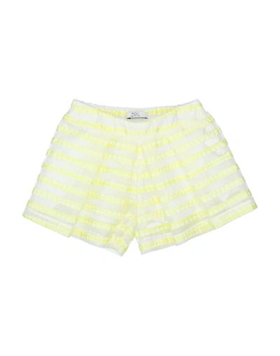 Y-clù Kids'  Toddler Girl Shorts & Bermuda Shorts Yellow Size 6 Polyester