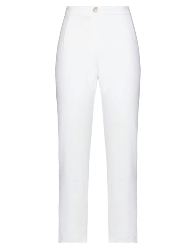 Alessio Bardelle Pants In White