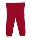 Dolce & Gabbana Kids' Leggings In Brick Red
