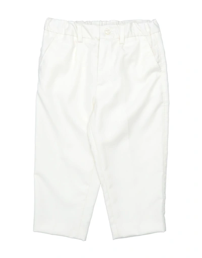 Dolce & Gabbana Kids' Pants In Ivory