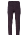 Messagerie Green Flag Pants In Deep Purple