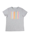 Gaelle Paris Kids' T-shirts In Grey