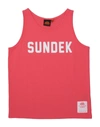 Sundek T-shirts In Coral