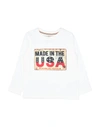 Fred Mello Kids' T-shirts In Ivory