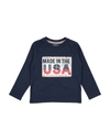 Fred Mello Kids' T-shirts In Blue