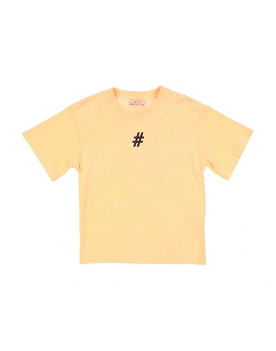Berna Kids' T-shirts In Orange