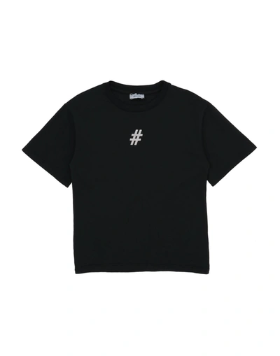 Berna Kids' T-shirts In Black