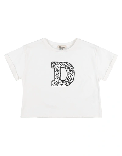 Dixie Kids' T-shirts In White