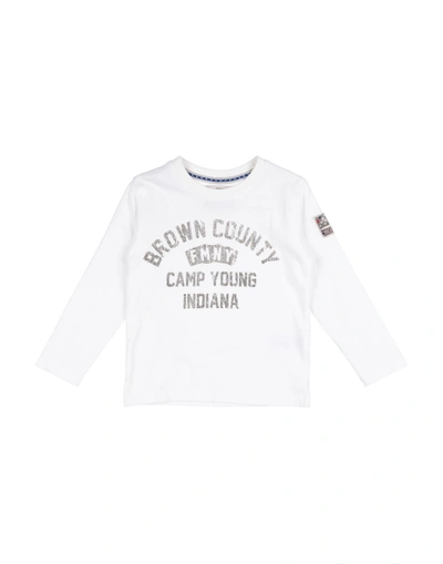 Fred Mello Kids' T-shirts In White ModeSens