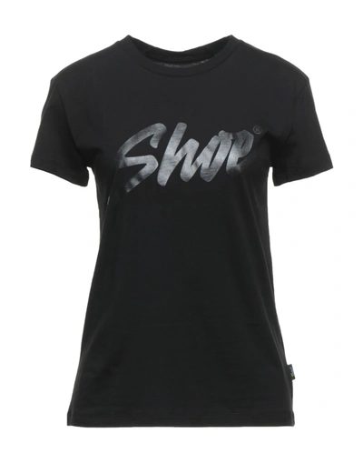 Shoeshine T-shirts In Black