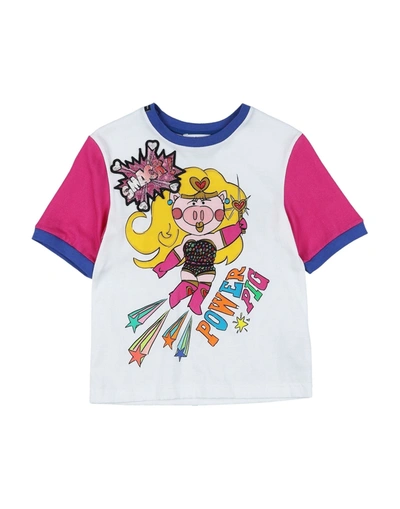 DOLCE & GABBANA DOLCE & GABBANA TODDLER GIRL T-SHIRT WHITE SIZE 5 COTTON,12531790RJ 2