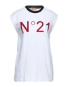 Ndegree21 T-shirts In White