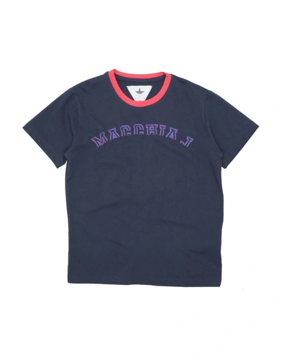 Macchia J Kids' T-shirts In Dark Blue