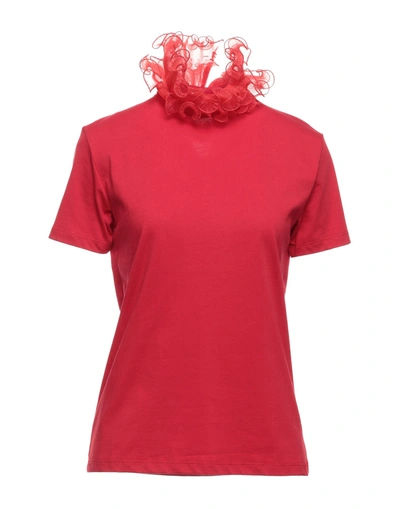 Frankie Morello T-shirts In Red