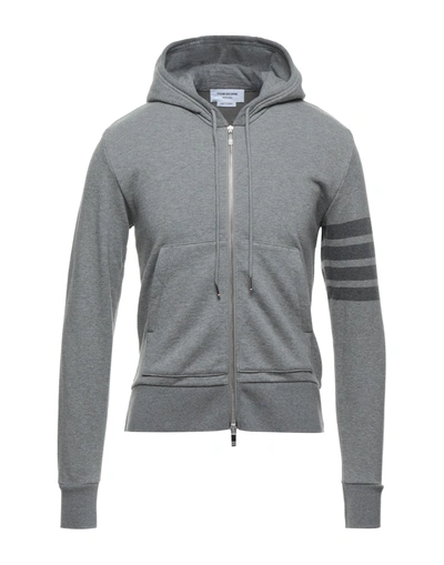 Thom Browne Sweatshirts In Grey
