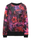 Frankie Morello Woman Sweatshirt Red Size Xxs Polyester, Elastane In Red