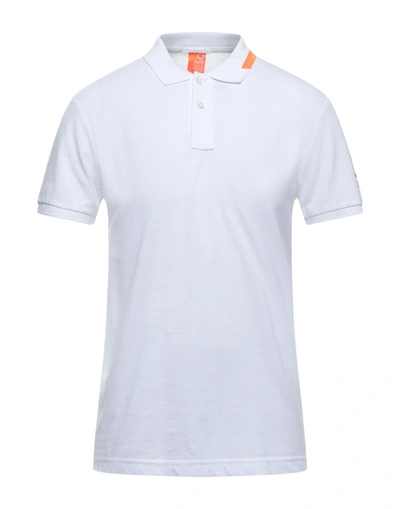 Suns Polo Shirts In White