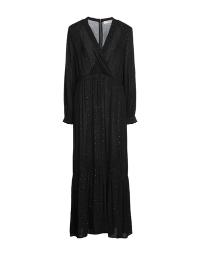 Momoní Long Dresses In Black