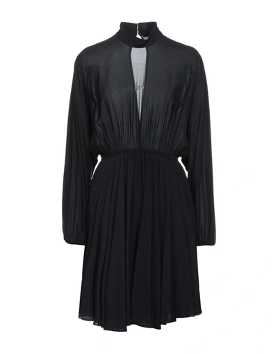 Tessa Short Dresses In Black