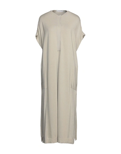 Agnona Midi Dresses In Beige