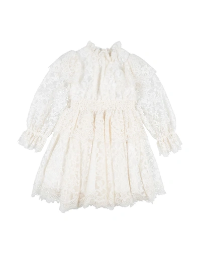 Dolce & Gabbana Kids' Dresses In White