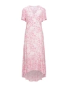 LILY AND LIONEL LILY AND LIONEL WOMAN MIDI DRESS PINK SIZE S VISCOSE,15084992PU 4